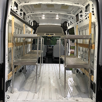 PRF Cargo Van Shelving Unit Photo 1